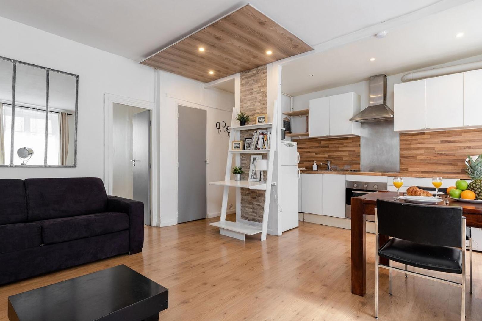 Appartement Bnbnook - Elegant 1br Near Champ De Mars & Eiffel Parijs